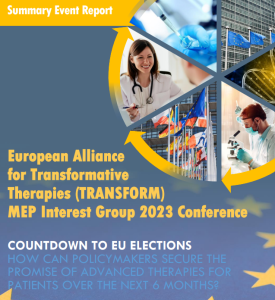 Summary report of the TRANSFORM 2023 Conference