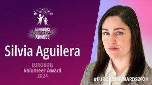 EURORDIS Awards 2024 Volunteer Award is our ePAG Silvia Aguilera