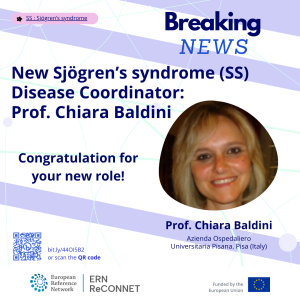 New Sjogren’s Syndrome Disease Coordinator