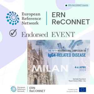 ERN RECONNET – ENDORSED EVENT: The 5th International Symposium on IgG4 – Related Disease