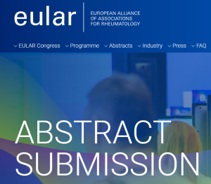 EULAR 2024 | CONGRESS ABSTRACT SUBMISSION
