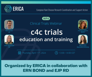 ERICA Webinar: c4c trials, education and training
